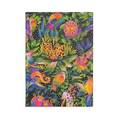 Imagen de Paperblanks Canción de la Jungla Cuadernos tapa blanda Flexi Midi Rayado