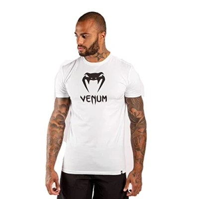 Imagen de Venum Classic Camiseta, Hombre, Blanco, L