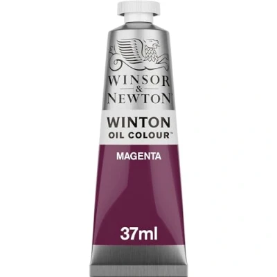 Imagen de Winsor &amp; Newton Winton Tubo de Pintura al Óleo, 37 ML, Morado (Magenta)