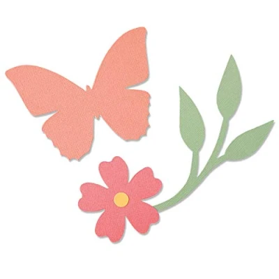 Imagen de Sizzix Troquel Bigz 664486 Alas de jardín Olivia Rose, Talla única