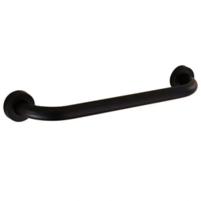Imagen de 53 cm Mango para bañera de acero inoxidable, barras apoyo seguridad antideslizante ducha, inodoro, color negro