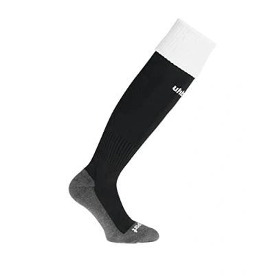 Imagen de Uhlsport Club Socks Calcetines De Fútbol, Hombre, negro/blanco, 33 36