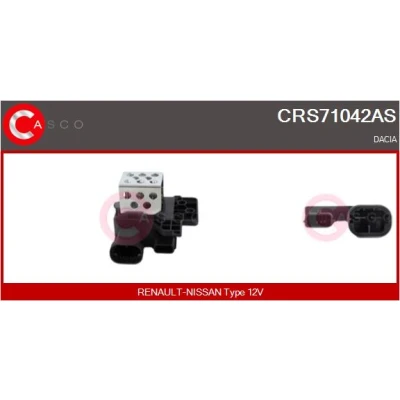 Imagen de SANDO SRS71042.0 Resitencia, ventilador habitáculo