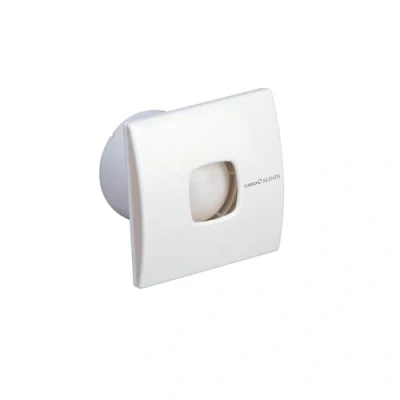 Imagen de Cata Silentis LN 10 con Frontal Extraible sin Tornillos Protector Térmico Nivel Sonoro Mínimo de 30 db y Caudal Máximo 90 m3/h Ancho 14 cm Potencia 12W Color Blanco