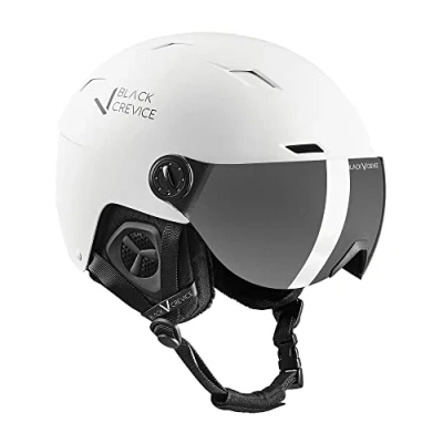 Imagen de BLACK CREVICE Casco de esquí con Visera Kirchberg I Transpirable Orificios ventilación Unisex Ajustable y Muy cómodo