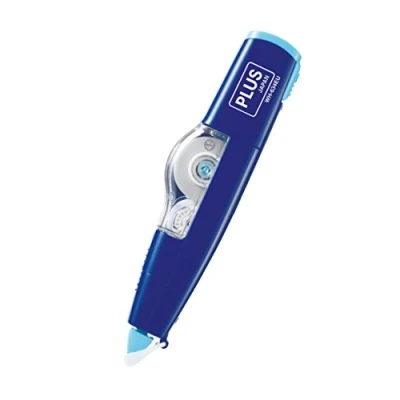 Imagen de Plus Japan MR Cinta correctora recargable, 4.2 x 6 m, color azul