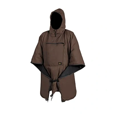 Imagen de Helikon Tex Swagman Roll Poncho Outdoor Survival Bushcraft Caza Earth Brown, Talla única