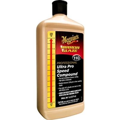 Imagen de Meguiar&#039;s Mirror Glaze 110 Professional Ultra Pro Speed Compound 946 ml M11032