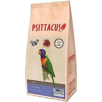 Imagen de Psittacus Lory Pearls 800 g Pienso Completo para Loris Alimento Premium Aves, 100% no GMO