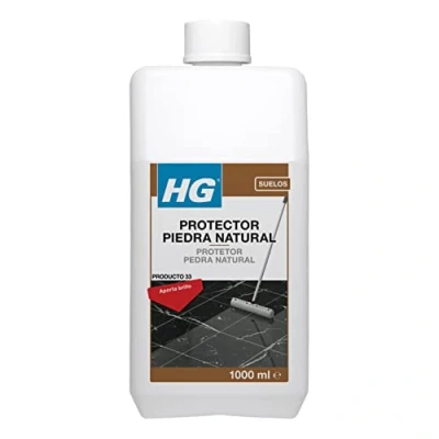 Imagen de HG 201100130 Abrillantador Protector para Mármol Iedra Natural, Blanco, 1000 Mililitros