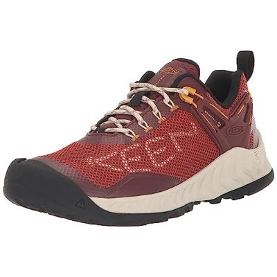 Imagen de KEEN NXIS EVO Waterproof, Zapatos para Senderismo Mujer, Baked Clay/Golden Yellow, 38 EU