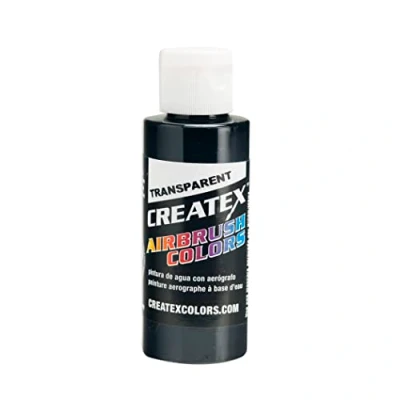 Imagen de Createx Pintura de 60 ml, color negro transparente
