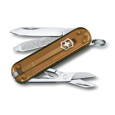 Imagen de Victorinox, Classic SD, Navaja Multiuso Suiza, Cuchillo bolsillo, Regalo, 7 Funciones, Hoja pequeña, Lima de uñas