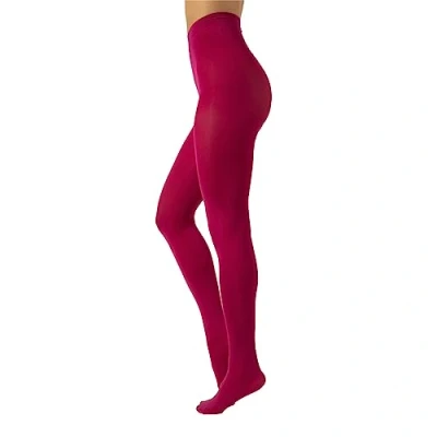 Imagen de CALZITALY Medias De Invierno Pantys Tupidos Colores 80 Den S, M, L, XL, XXL, 3XL,4XL Calcetería Italiana (3XL, Cherry Pink)