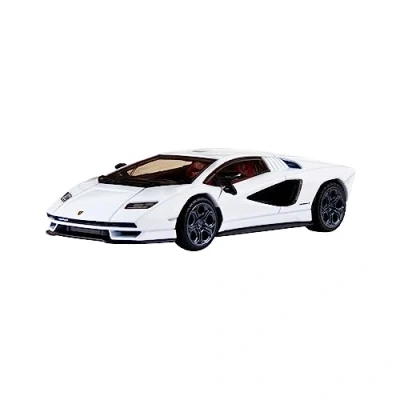 Imagen de Hot Wheels Premium Lamborghini Countach LPI 800 4, 1:43rd Vehículo a Escala, réplicas con Licencia Oficial neumáticos Real Riders y carrocería chasis Metal, para coleccionistas Adultos, HMD49