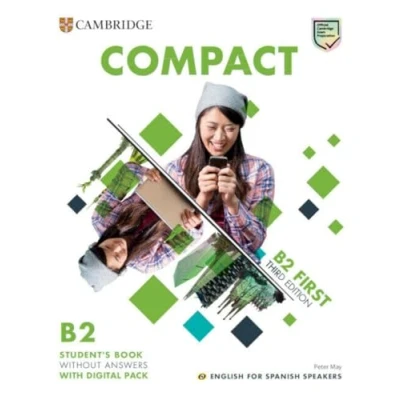 Imagen de Compact First Student`s Book without Answers English for Spanish Speakers (SIN COLECCION)