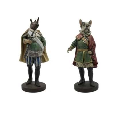 Imagen de Figura Decorativa Home ESPRIT Multicolor Animal 20 x 15 42 cm (2 Unidades)