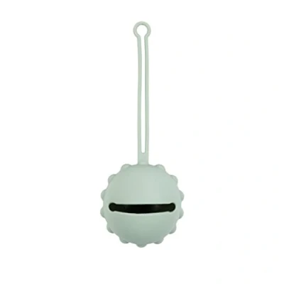 Imagen de Nattou Portachupetes de Silicona, Práctica funda para chupete todos los modelos, Sin BPA, Aproximadamente 21 cm, Verde
