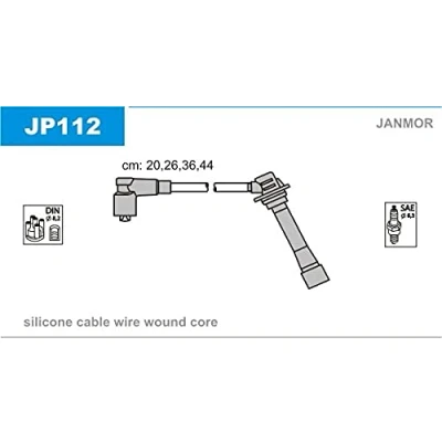 Imagen de JANMOR JP112 Juego de Cables Encendido MAZDA: MX 5 2, I