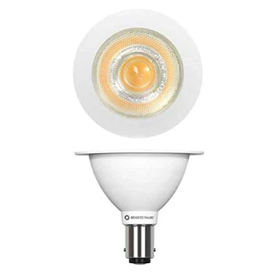 Imagen de LAMPÀRA LED MAX AR70 BENEITO FAURE BOMBILLA BA15d/B15d 7W 12V 24º 2.700K CALIDA NOVEDAD 2016