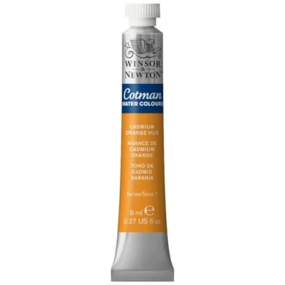 Imagen de Tubos De Pintura Winsor &amp; Newton Cotman Agua Color Naranja Cadmio [hue] 8ml