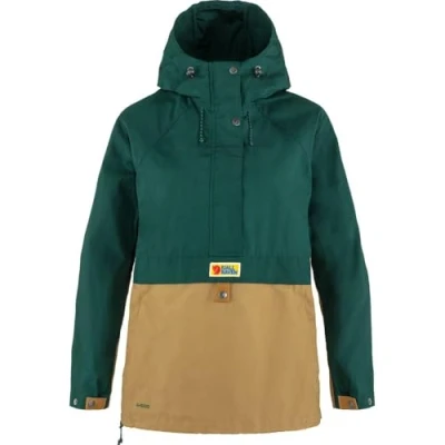 Imagen de Fjallraven F87009 667 232 Vardag Anorak W Arctic Green Buckwheat Brown XS
