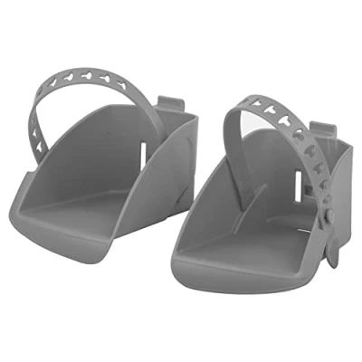 Imagen de POLISPORT 8634400006 Recambio reposapiés + Correas para Silla Modelo Bubbly Maxi en Color Plata