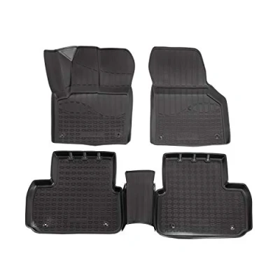 Imagen de J&amp;J AUTOMOTIVE Alfombrillas de Goma 3D para Coche, compatibles con Discovery Sport a Partir 2014, Ajuste Individual Borde Alto Aprox. 4 5 cm, Todo Clima, Piezas