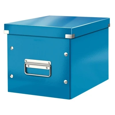 Imagen de Leitz Caja de almacenaje cúbica, Tamaño mediano, Azul, Click &amp; Store, 61090036