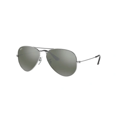 Imagen de Ray Ban Gafas de sol Aviador RB3025 W3275 Large Metal Aviator RB 3025 W3275, Silver (Silber)