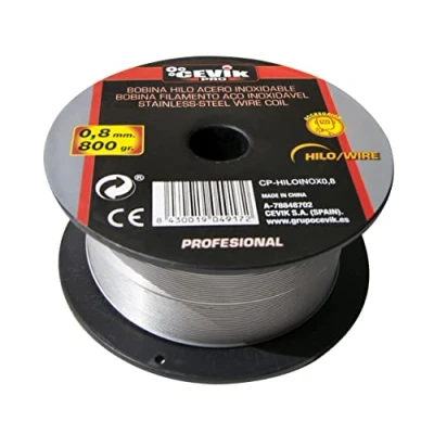 Imagen de Bobina hilo inox 0,8 mm. 800 gr. marca CEVIK