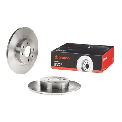 Imagen de BREMBO COATED DISC LINE 08.5086.11 Disco de freno 257 12 4 macizo revestido con tornillos FIAT: 500 Hatchback, Panda III Punto II Hatchback