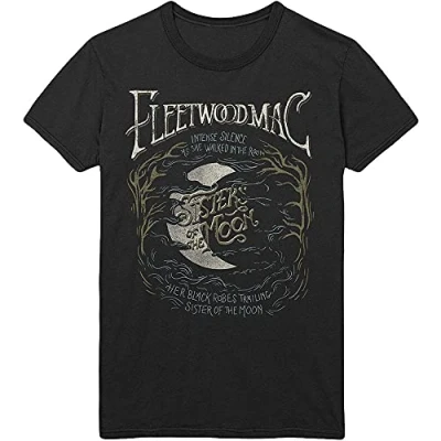 Imagen de Fleetwood Mac Camiseta de Sisters of The Moon para hombre, Negro , M