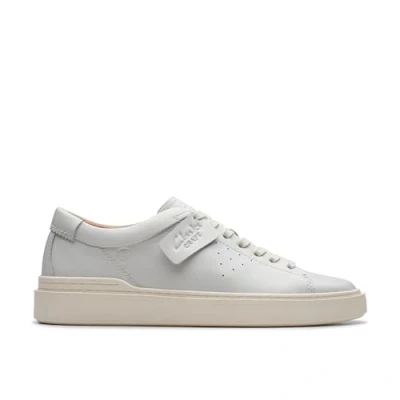 Imagen de Clarks Craft Swift, Zapatillas para Hombre, Piel Blanca, 42.5 EU