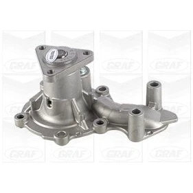 Imagen de GRAF PA1247 Bomba de agua con junta mecánico Chapa acero para accionamiento correa poli V FORD: Transit Custom V362 Furgón, Mondeo 5 Kombi