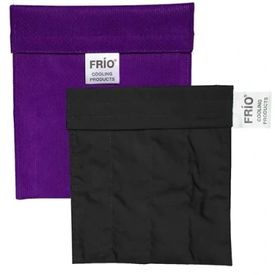 Imagen de FRIO Bolsa isotérmica para Mantener insulina, Color Morado, 14 x 15 cm
