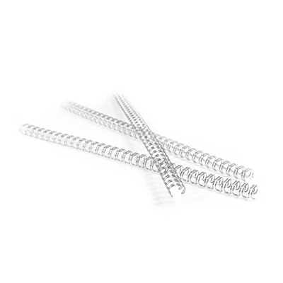 Imagen de Pavo Premium Espirales de alambre para encuadernar (A4, 7.9 mm, división 3:1, 100 unidades, 36 50 páginas), color blanco
