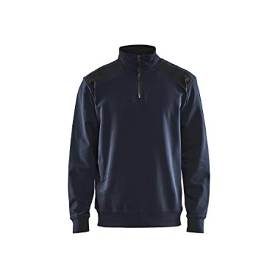 Imagen de Sudadera bicolor con cuello de camionero Blaklader