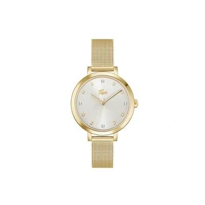 Imagen de Lacoste RIGA Reloj silvercoloured/white/goldcoloured, Mujer, Talla: One Size, Silver coloured/white/gold coloured