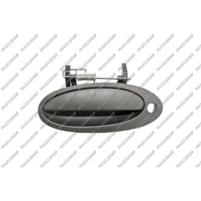 Imagen de PRASCO RN0828002 Manecilla de Puerta exterior, Delante, izquierda con ojo cerradura negro