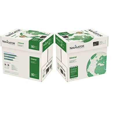 Imagen de Navigator Universal Papel multiusos para impresora 5000 hojas A4 80gr (2 x 2500 hojas)