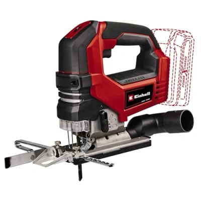 Imagen de Einhell Sierra de calar con batería TP JS 18/135 Li BL Professional Power X Change (18V, 135mm profundidad corte en madera, 26mm altura elevación, sin escob., incl. hoja sierra, batería)