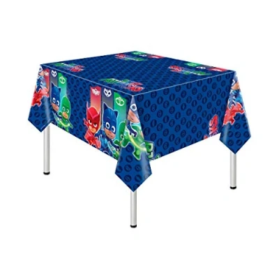 Imagen de Procos 88634 Mantel de Plástico PJ Masks, Multicolor, 120 x 180 cm