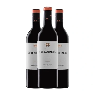 Imagen de Carramimbre Ribera del Duero Crianza 75 cl Vino tinto (Caja de 3 Botellas cl)