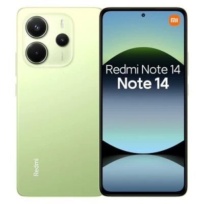 Imagen de Xiaomi Redmi Note 14 Smartphone 8 GB + 256 108 MP AI Camera All Star Durability MediaTek Helio G99 Ultra 120Hz Eye Care Display 5500mAh Battery with NFC, No Charger (Green)