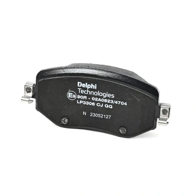 Imagen de DELPHI LP3306 Juego de pastillas freno preparado para indicador desgaste Chapa antichirridos con accesorios RENAULT: Megane 4, IV Berlina