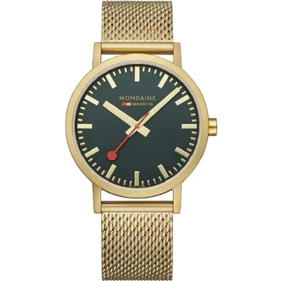 Imagen de Mondaine Reloj Analógico para Hombres de Cuarzo con Correa en Acero Inoxidable A660.30360.60SBM