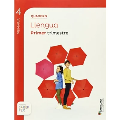 Imagen de QUADERN LLENGUA 4 PRIMARIA 1 TRIM SABER FER 9788468092775 (SABER HACER)