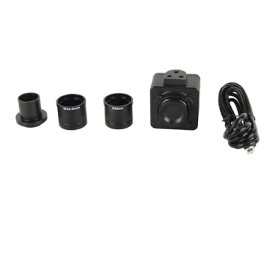Imagen de Cámara de microscopio USB HD con Ocular electrónico 5 MP Adaptador Montaje