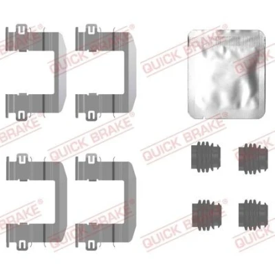 Imagen de QUICK BRAKE 109 0132 Kit de accesorios, pastillas frenos